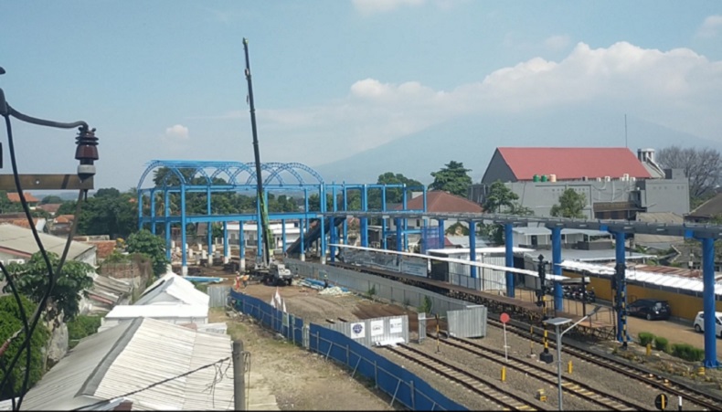 Pembangunan Skybridge Stasiun Paledang Capai 36 Persen, Target Rampung Akhir Tahun