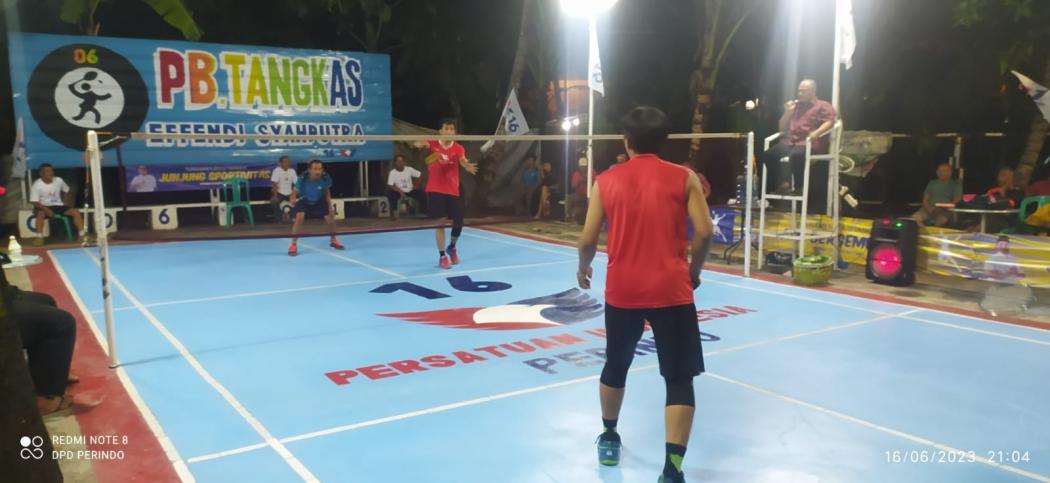 Ketua DPW Partai Perindo DKI Jakarta Adakan Turnamen Bulu Tangkis untuk Jaring Atlet Muda