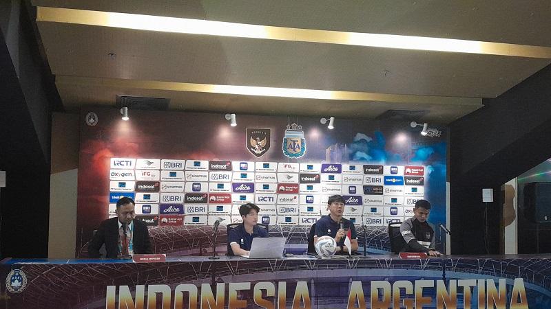 Shin Tae-yong Ingin Timnas Indonesia Beri Perlawan ke Argentina: Kami Akan Main Maksimal