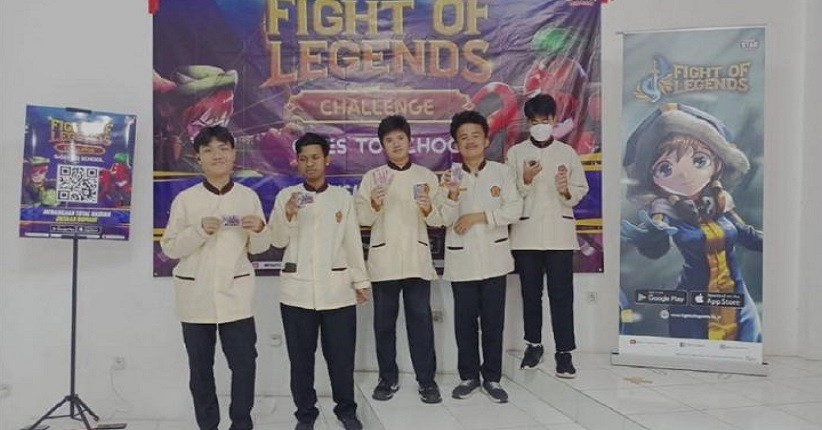 Siswa SMK Letris Antusias Ikut Kompetisi Fight of Legends