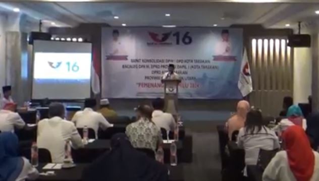 Gelar Konsolidasi, DPW Partai Perindo Kaltara Target Bentuk Fraksi di DPRD Tarakan