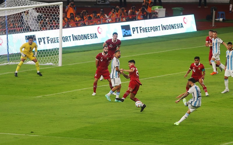 Angel Di Maria Tonton Laga Timnas Indonesia Vs Argentina, Begini Penampakannya