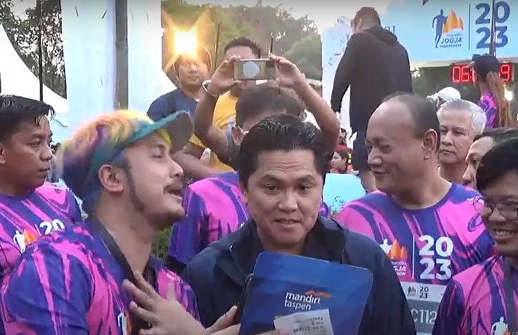 Erick Thohir Berharap Pertandingan Timnas VS Argentina Berakhir Seri