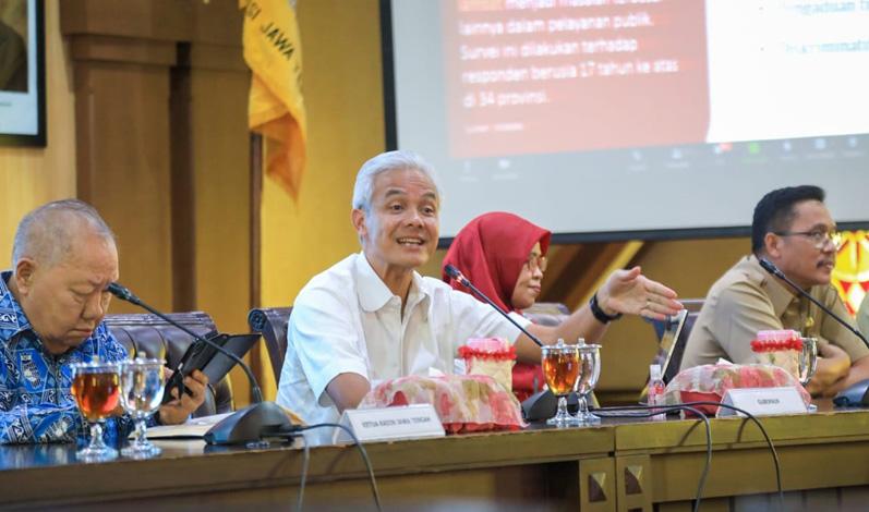 Ganjar Pranowo Sebut Pancasila Bisa Diimplementasikan dalam Pelayanan Publik