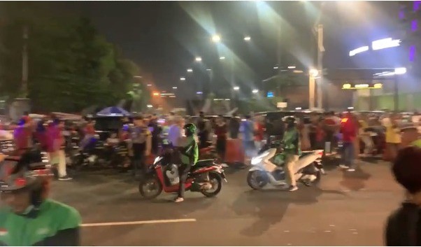 Pertandingan Indonesia Vs Argentina Usai, Lalin Sekitar GBK Padat