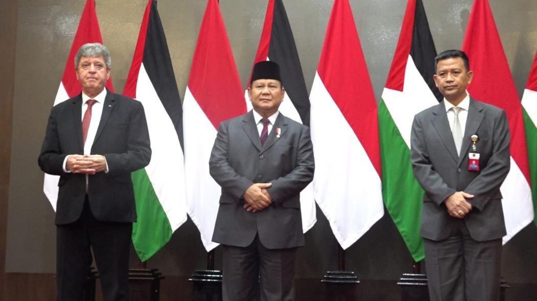 Menhan Prabowo Subianto Beri Beasiswa di Unhan untuk 22 Pemuda Palestina