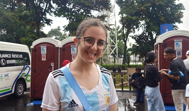 Cerita Suporter Argentina di SUGBK: Rela Jauh Datang dari Australia Demi Tim Kebanggaan