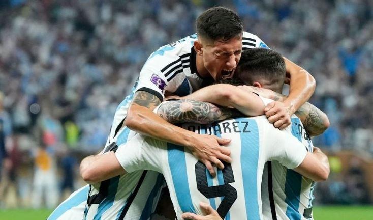 Cristian Romero Cetak Gol Sundulan Maut! Indonesia Vs Argentina 0-2