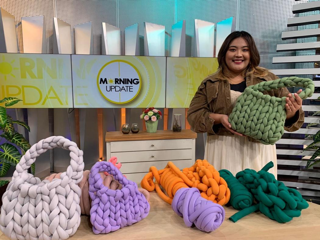 Yuk Bikin Korean Crochet Bag yang Lagi Viral dengan 1 Bahan Ini, Saksikan di Morning Update!