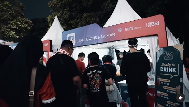 UMKM Ketiban Rezeki Nomplok dari Pertandingan Indonesia vs Argentina 