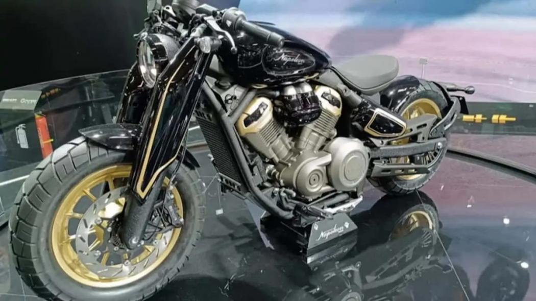 Benda Napoleon, Moge Bobber dari China dengan Mesin V-Twin Tantang Honda Rebel 500
