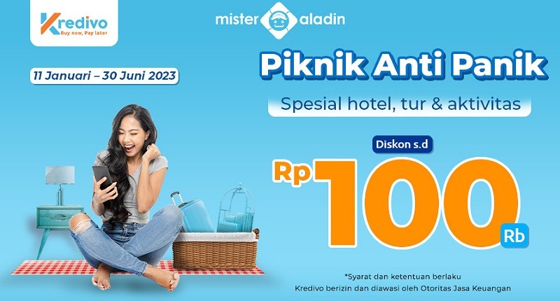 Serbu Promo Paling Gokil di Sini, Bisa Liburan Duluan Bayar Belakangan + Diskon s.d Rp100 Ribu!