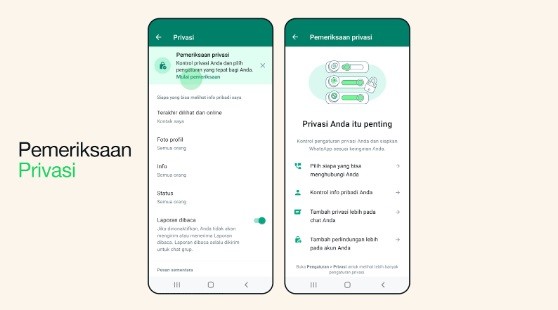 WhatsApp Rilis Fitur Bisukan Penelepon Tak Dikenal dan Pemeriksaan Privasi, Begini Cara Mengaktifkannya