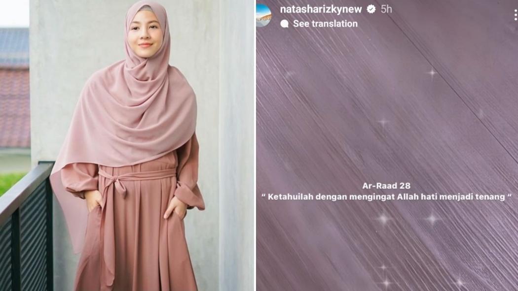 Resmi Cerai dengan Desta, Natasha Rizky Langsung Unggah Ayat Al-Quran yang Artinya Ini