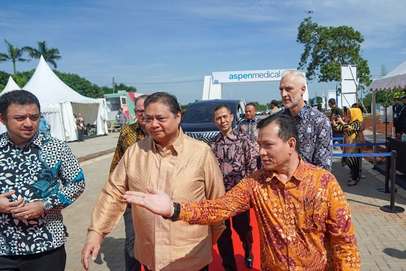 Menko Airlangga Apresiasi Komitmen Aspen-Docta Bangun 23 Rumah Sakit Internasional di Indonesia