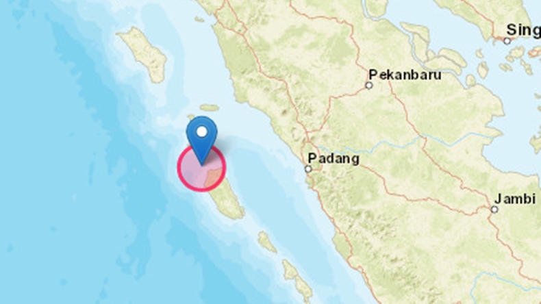 Gempa Magnitudo 5,8 Guncang Mentawai, Ini Wilayah yang Rasakan Getaran