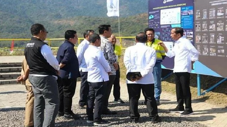 Dampingi Presiden Jokowi Tinjau Progres Smelter Amman, Bang Zul: Mei 2024 Selesai