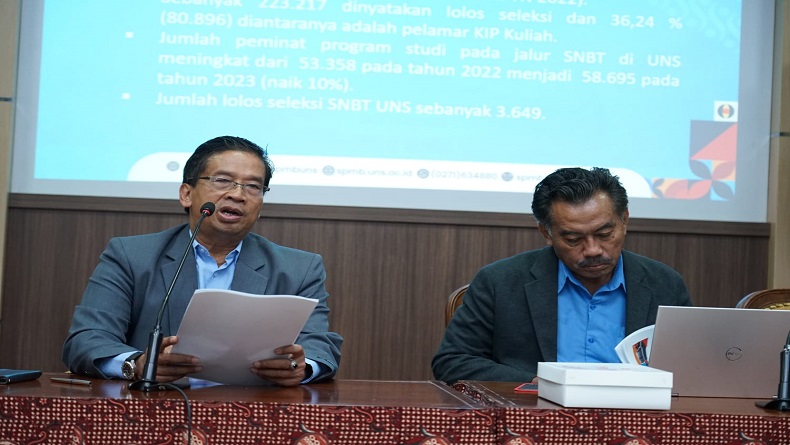 3.649 Calon Mahasiswa Baru Lolos Jalur SNBT 2023 UNS Solo 