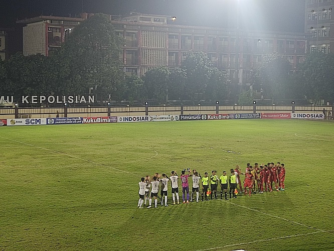 Dapat Gol Menit Akhir, RANS Nusantara Bungkam Persija di Laga Uji Coba