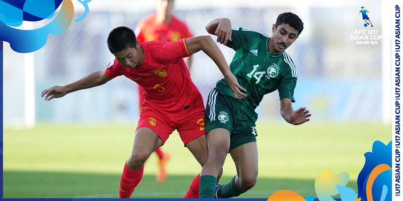 Hasil Piala Asia U-17 2023: Beringas! Arab Saudi Bantai China 3-0