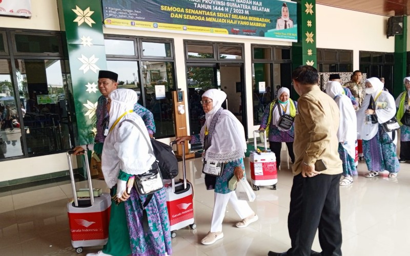 254 Jemaah Haji Kuota Tambahan Sumsel Diberangkatkan 23 Juni