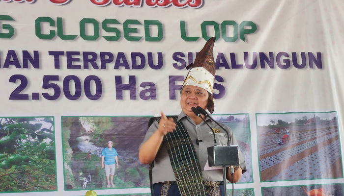 Menko Airlangga Dukung Kemitraan Closed Loop Agribisnis Hortikultura di Simalungun