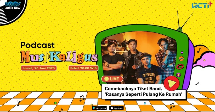 Deretan Lagu Hits Tiket Band yang Bikin Nostalgia
