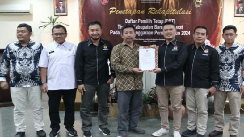 KPU KBB Tetapkan DPT 1.317.866 Pemilih, Naik 10,7 Persen dari Pemilu 2019