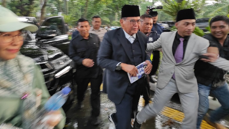 Penampakan Panji Gumilang Tiba di Gedung Sate, Bungkam soal Polemik Al-Zaytun