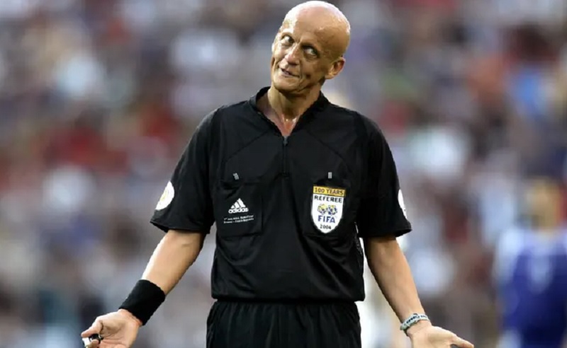 Sosok Pierluigi Collina: Dari Bek Tengah, Wajib Militer hingga Jadi Wasit Legendaris 
