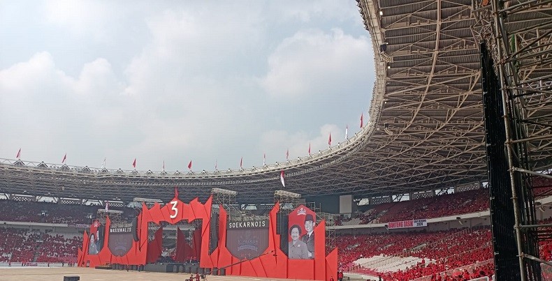 Kumpulkan Kader di Stadion GBK, PDIP Kampanyekan Ganjar App