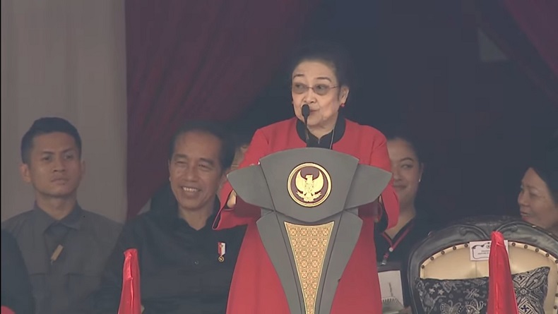 Di Hadapan Ribuan Kader PDIP, Megawati Sebut Parpol Pendukung Ganjar Termasuk Partai Perindo