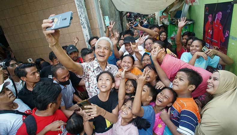 Survei Populi Center, Ganjar Pranowo Unggul di Simulasi 3 Nama