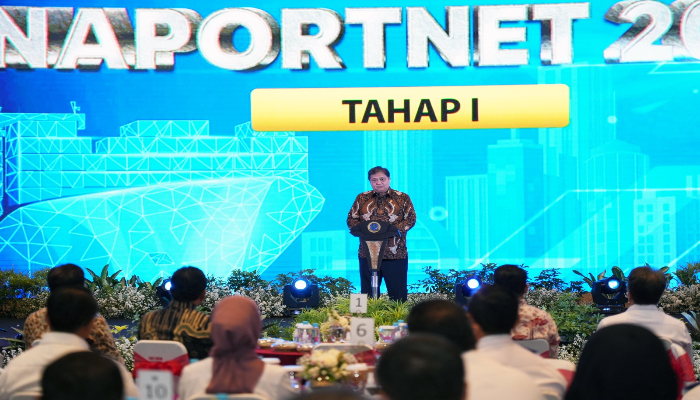 Menko Airlangga Harapkan Inaportnet Go Live Tingkatkan Daya Saing Logistik