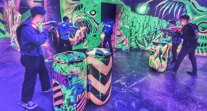 Libur Panjang Asyiknya Wisata Petualangan Menjajal Perang Laser dan Permainan Arcade