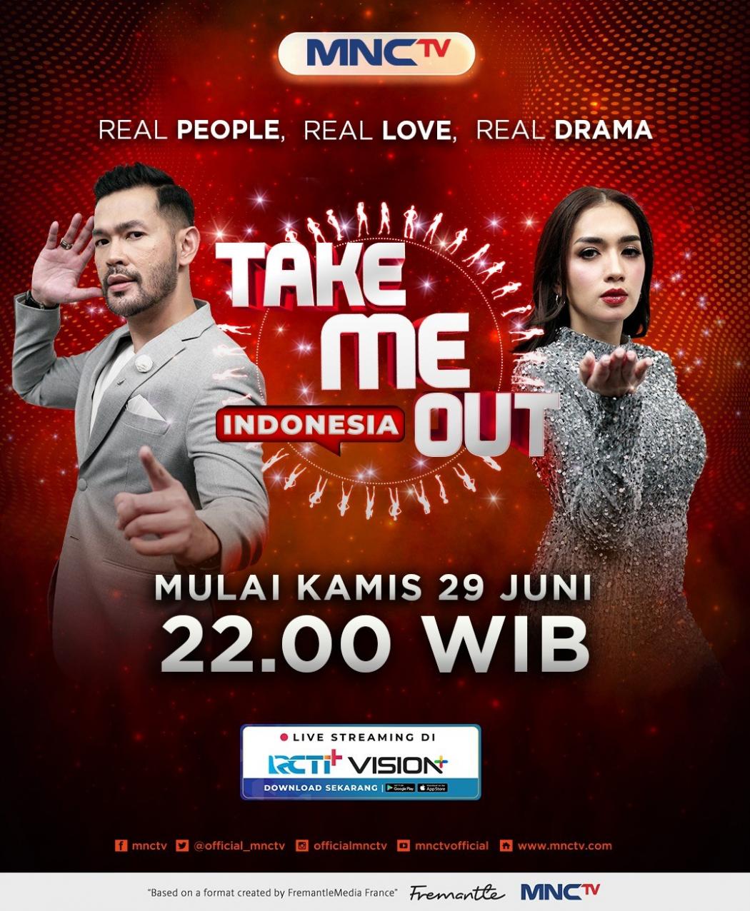 Catat Tanggalnya, Saksikan Tayangan Perdana Reality Show Terbaru Take Me Out Indonesia di MNCTV