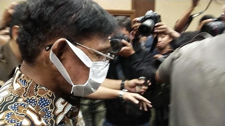 Penampakan Johnny G Plate Sidang Perdana Kasus Korupsi BTS 4G Kominfo