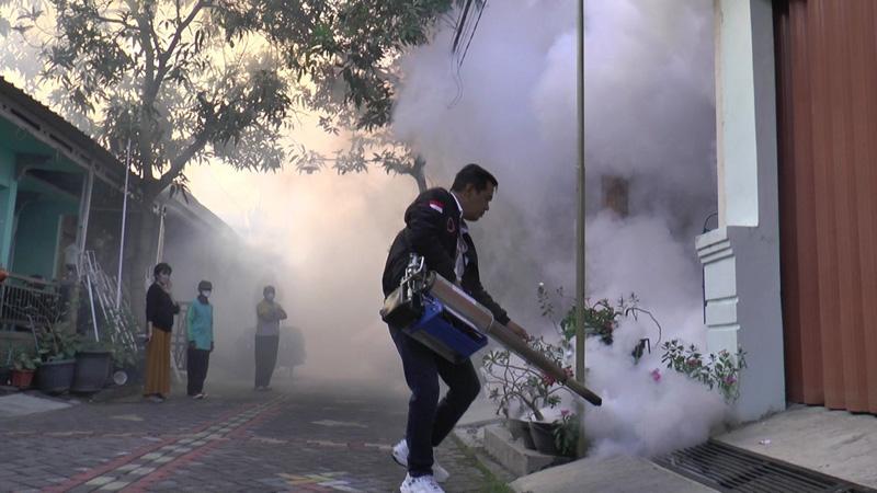 Gelar Fogging di Kendal, DPD Partai Perindo Minta Warga Tetap Jaga Kebersihan Lingkungan