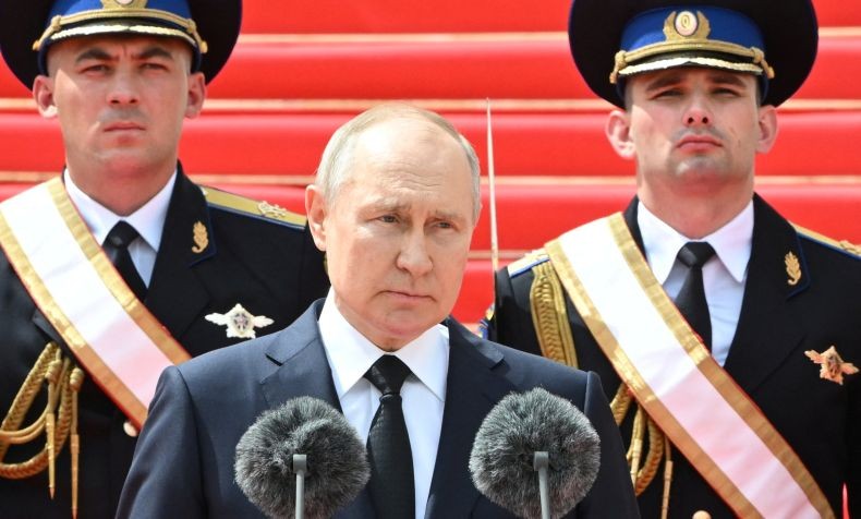 Pidato di Kremlin, Putin Puji Pasukan Rusia karena Hindari Perang Saudara