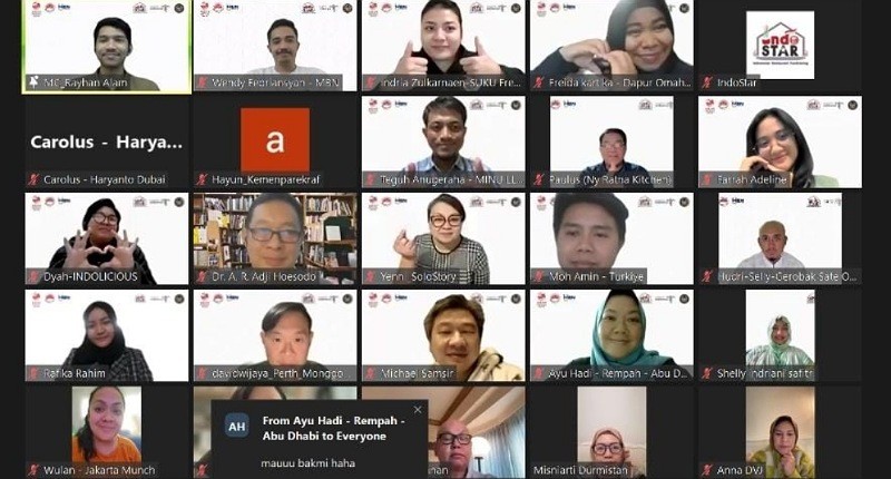 Kemenparekraf Fasilitasi 50 Peserta Indonesian Restaurant Fundraising Dapatkan Inspirasi Bisnis Kuliner