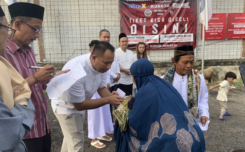 Bacaleg Partai Perindo Gelar Salat Idul Adha Bareng Masyarakat di Bekasi: Acara yang Mulia