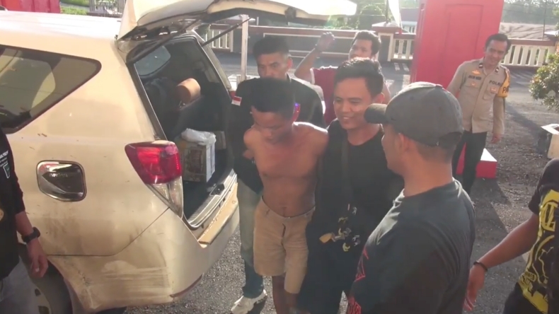 Buron 2 Bulan, Suami yang Bunuh Istri di Empat Lawang Ditangkap di Pekanbaru