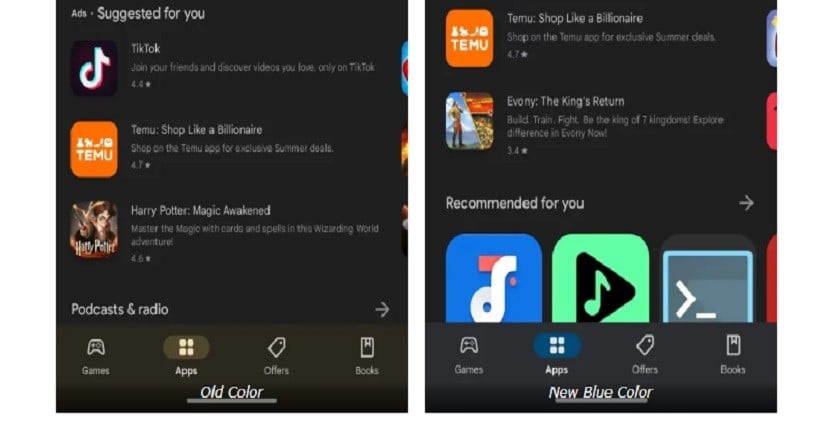 Google Rombak Play Store, Berikan Warna Aksen Biru di Seluruh Aplikasi