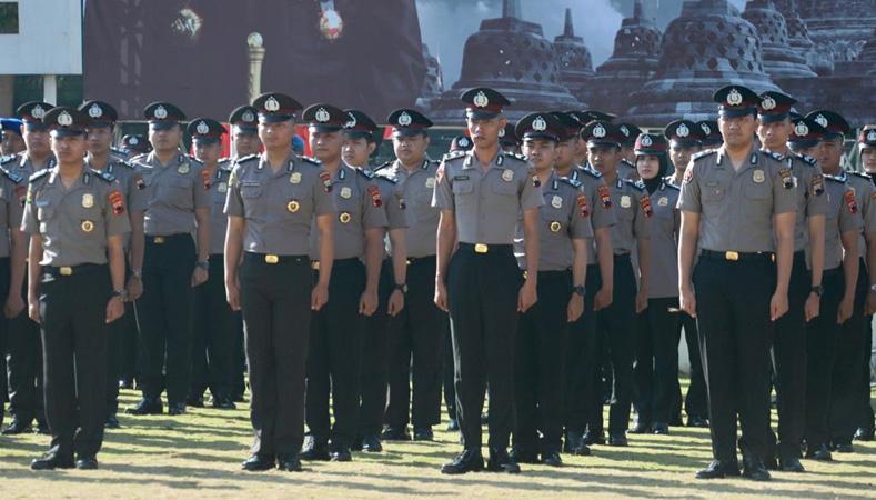 202 Personel Polda Jateng Naik Pangkat Sehari Jelang Hari Bhayangkara