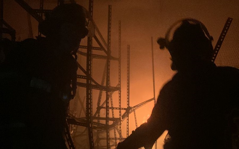 Kebakaran Hanguskan 5 Ruko di Sukmajaya Depok, Damkar: Diduga akibat Kegagalan Instalasi Listrik