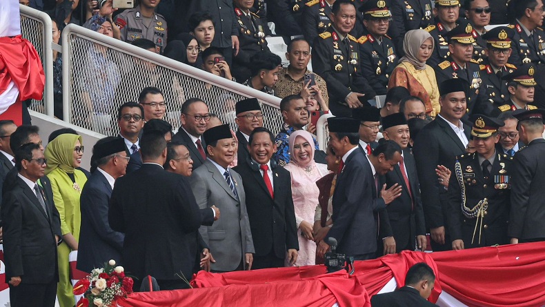 Prabowo Hadiri HUT ke-77 Polri : Jayalah Selalu Polisi Indonesia