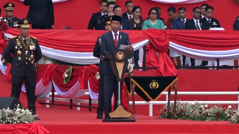 Di Hadapan Presiden Jokowi, Kapolri Laporkan Satgas TPPO Selamatkan 1.826 Orang 