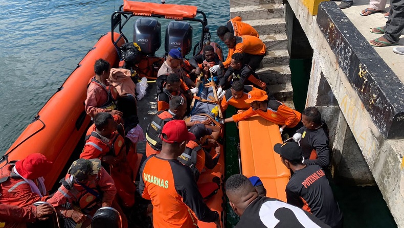 6 Penumpang KM Farida Indah Hilang Kontak di Perairan Asmat Ditemukan Selamat