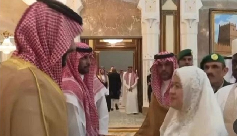 Puan Bertemu Putra Mahkota MBS: Terima Kasih Kebaikan atas Kesuksesan Penyelenggaraan Haji