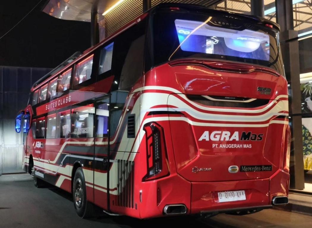 Agra Mas Luncurkan Sleeper Bus Baru Garapan Karoseri Laksana, Intip Kemewahannya